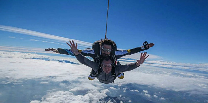 Paracaidismo Tandem Llega Por Primera Vez A Concepcion