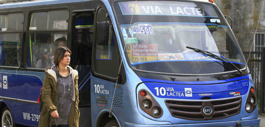 colectiva funcionará con normalidad en el Gran Concepción
