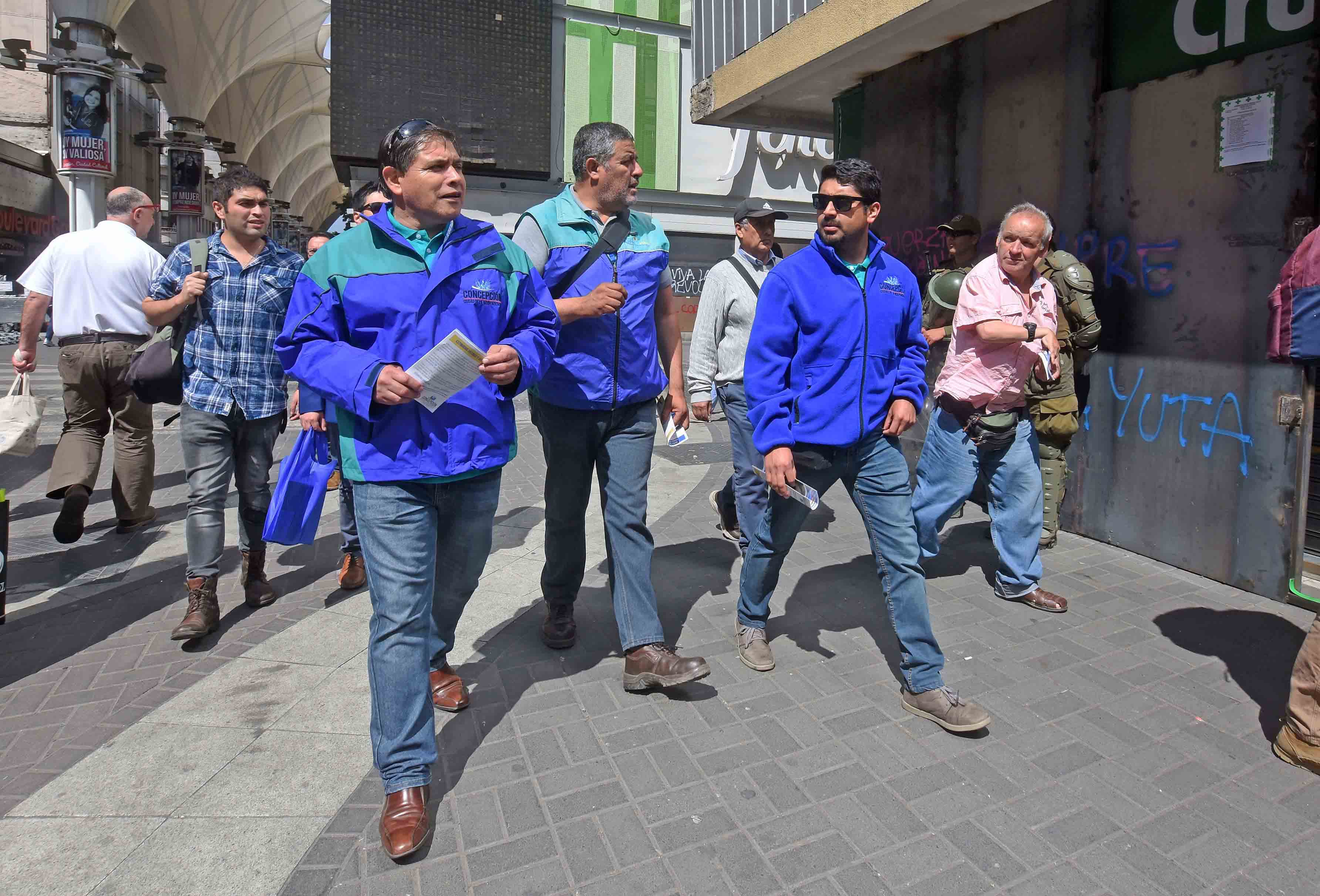 Veinte Inspectores Municipales Se Suman A Labores Preventivas En Concepción