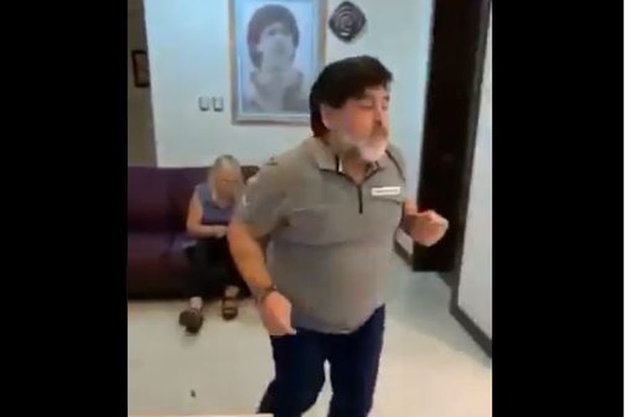 Allanaron la casa del chofer de Diego Maradona