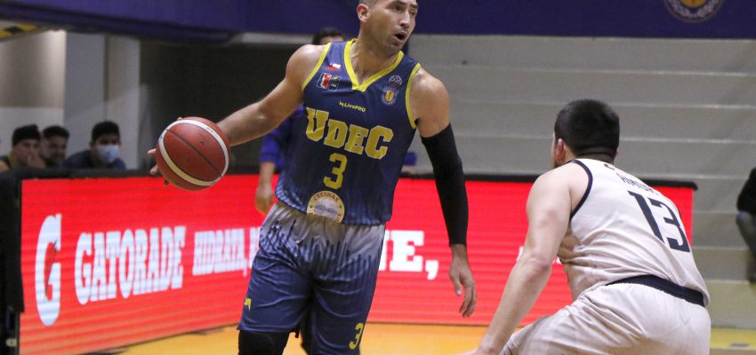 UdeC tomó ventaja de 2 a 0 ante Leones de Quilpué en finales de la Liga  Nacional de Básquetbol