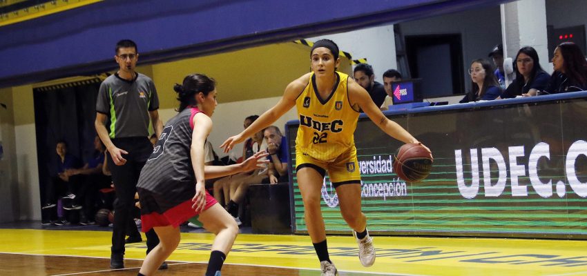 UdeC comenzó con un gran triunfo la Liga Nacional Femenina de Básquetbol