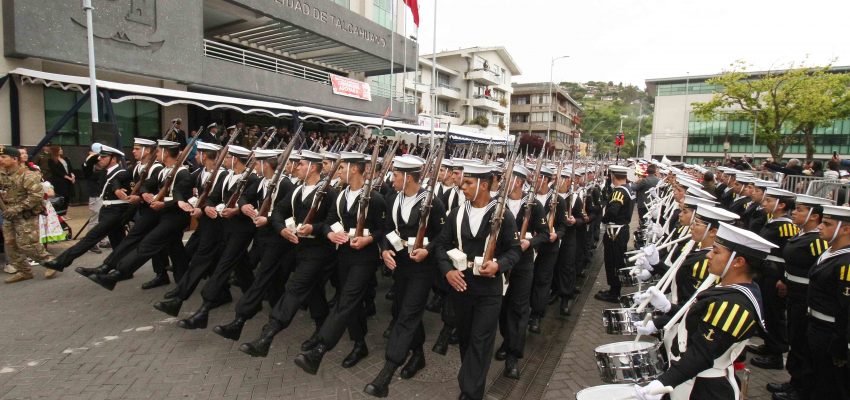 ¡Revisa el recorrido!: tradicional desfile de las Glorias Navales se desarrollará este jueves en Talcahuano