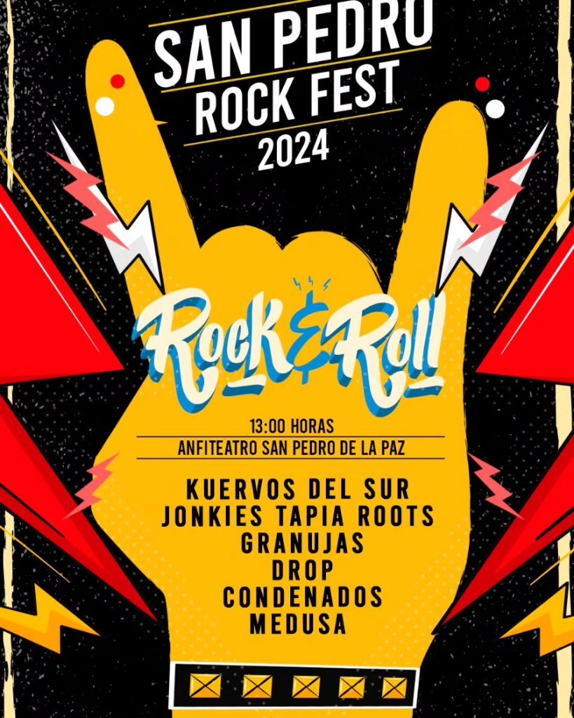 Kuervos Del Sur Encabeza Sexta Versión Del San Pedro Rock Fest