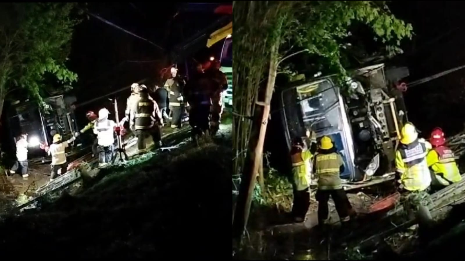 Dos fallecidos y 19 heridos deja accidente de bus que circulaba entre ...
