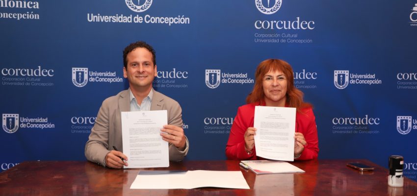 Corcudec e Injuv Biobío sellan alianza para promover la salud mental juvenil a través de la cultura