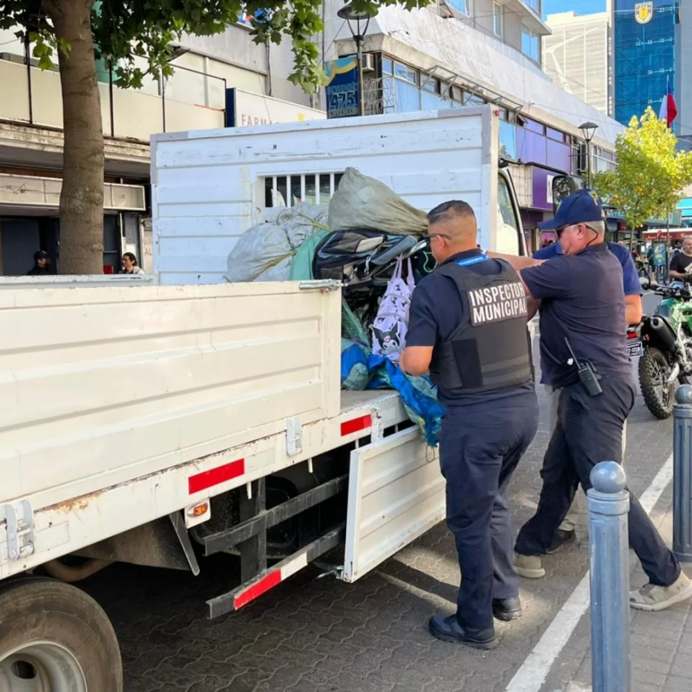 Realizan operativo contra el comercio ambulante ilegal en Paseo ...