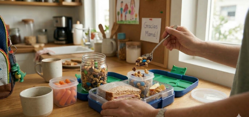 Colaciones saludables y prácticas para la vuelta a clases