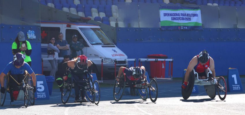 Ester Roa es testigo de lujo del mejor atletismo adaptado
