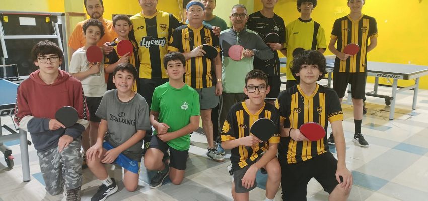 Vial no es sólo fútbol: las tardes son del tenis de mesa