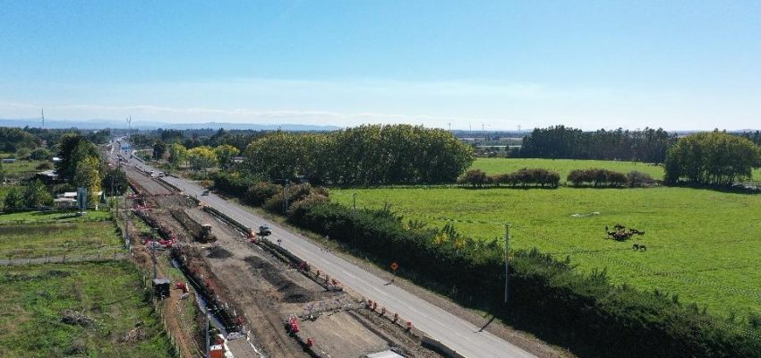 Avanzan obras de mejoramiento de la nueva Ruta Nahuelbuta