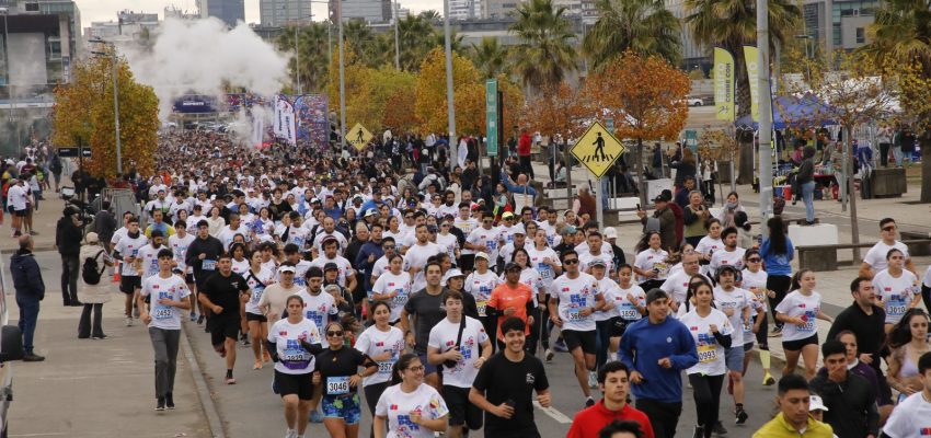 8 mil en Concepción: La Corrida Más Grande de Chile superó las 110 mil personas en todo el país