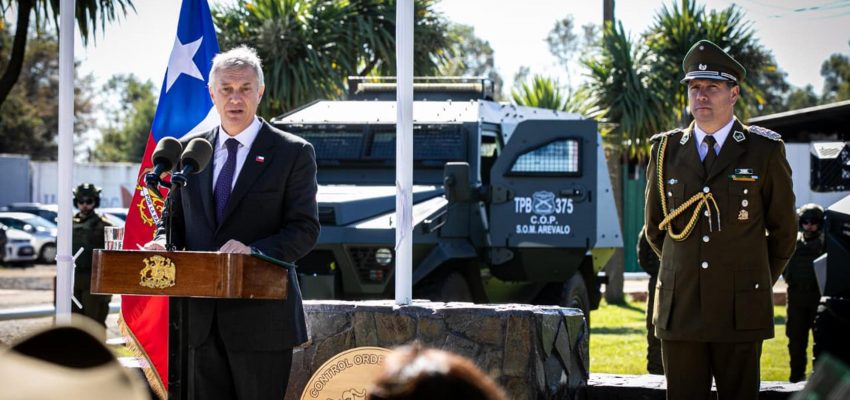 Presidente Kast en inicio del centenario de Carabineros destacó los cambios legislativos ante agresiones a policías