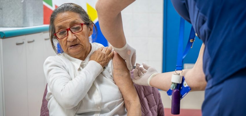Región del Biobío alcanza un 60% de inmunización contra la Influenza
