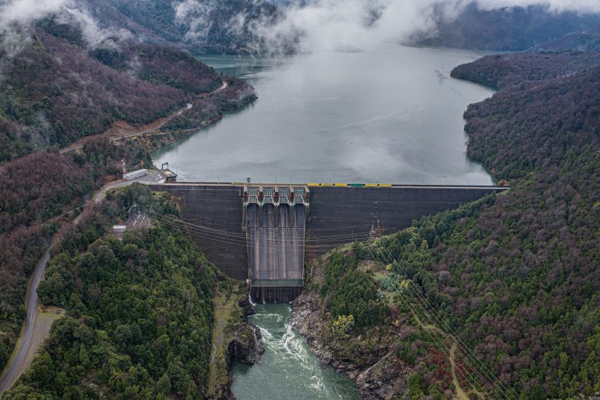 Embalse Pangue alcanza el 96% de su capacidad ad portas de nuevo sistema frontal