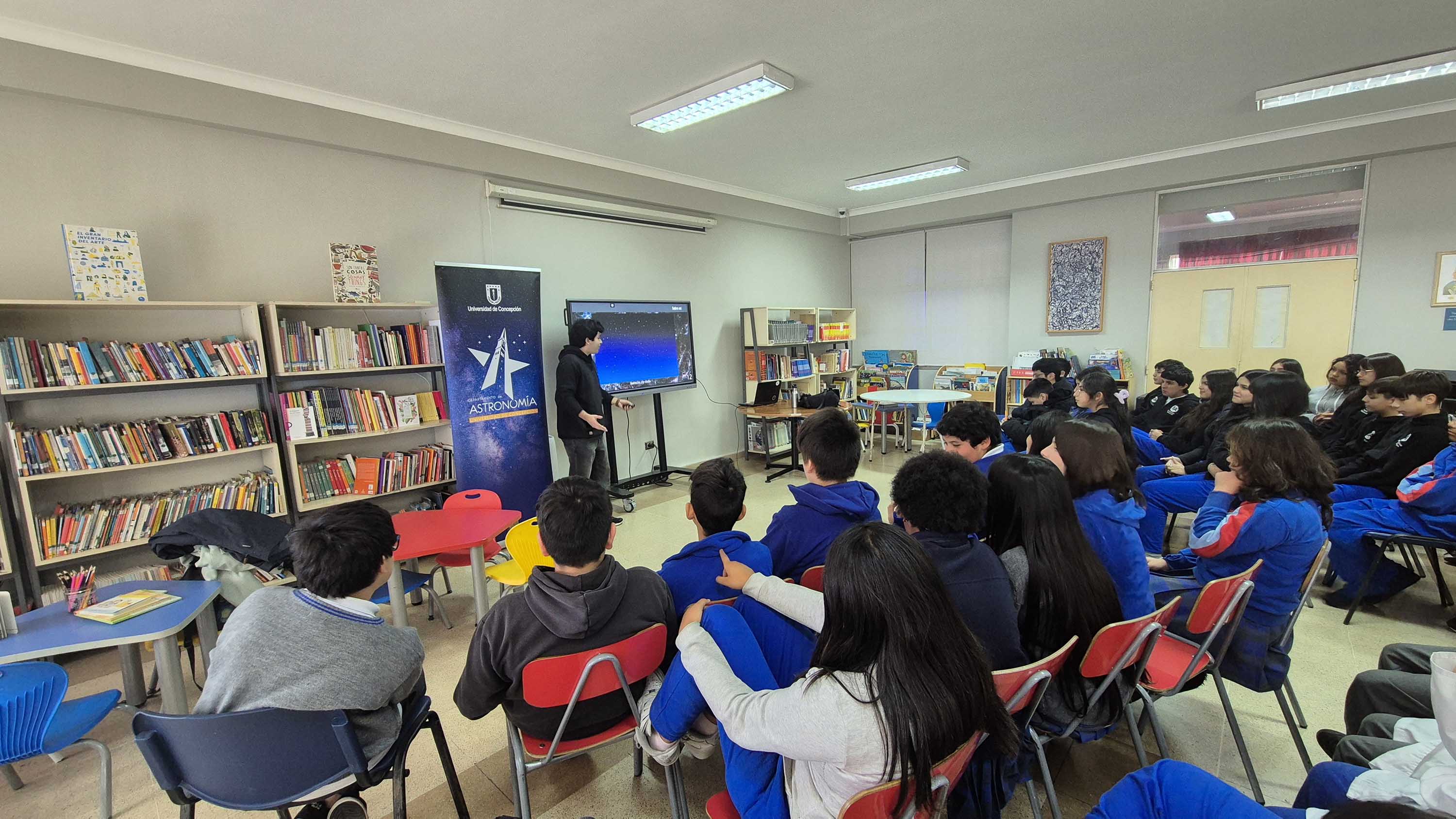 Estudiantes penquistas descubren la realidad de estudiar Astronomía en la UdeC